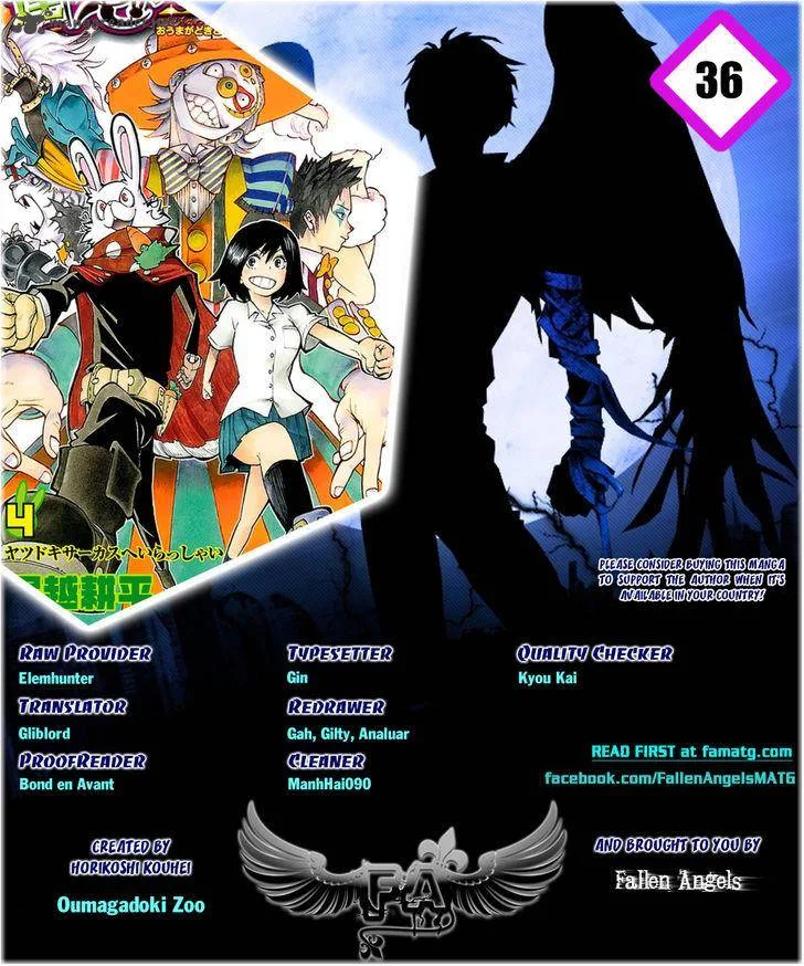 Oumagadoki Doubutsuen Chapter 36 page 1