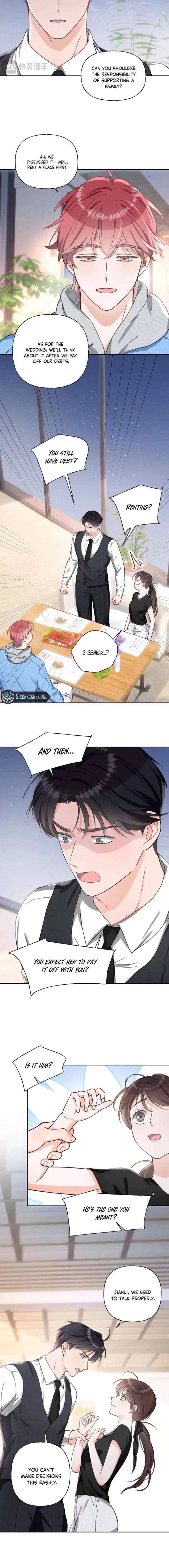 Our relationship hasn’t been made public yet Chapter 13 page 8
