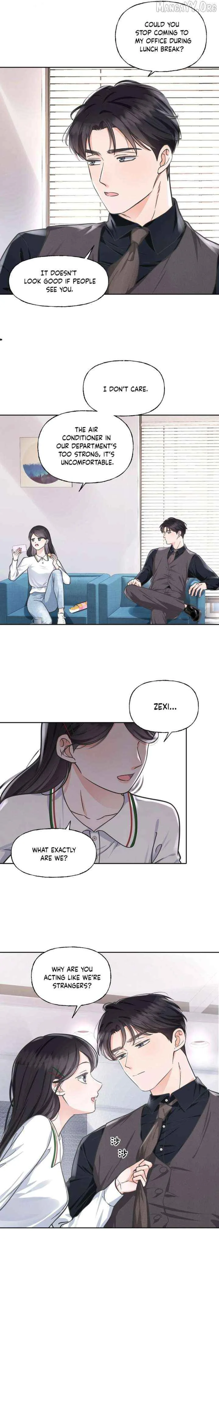 Our relationship hasn’t been made public yet Chapter 6 page 5
