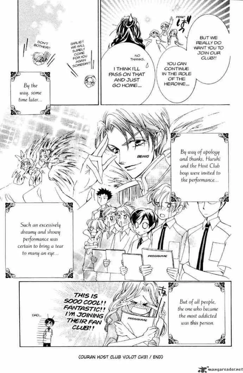 Ouran High School Host Club Chapter 31 page 31