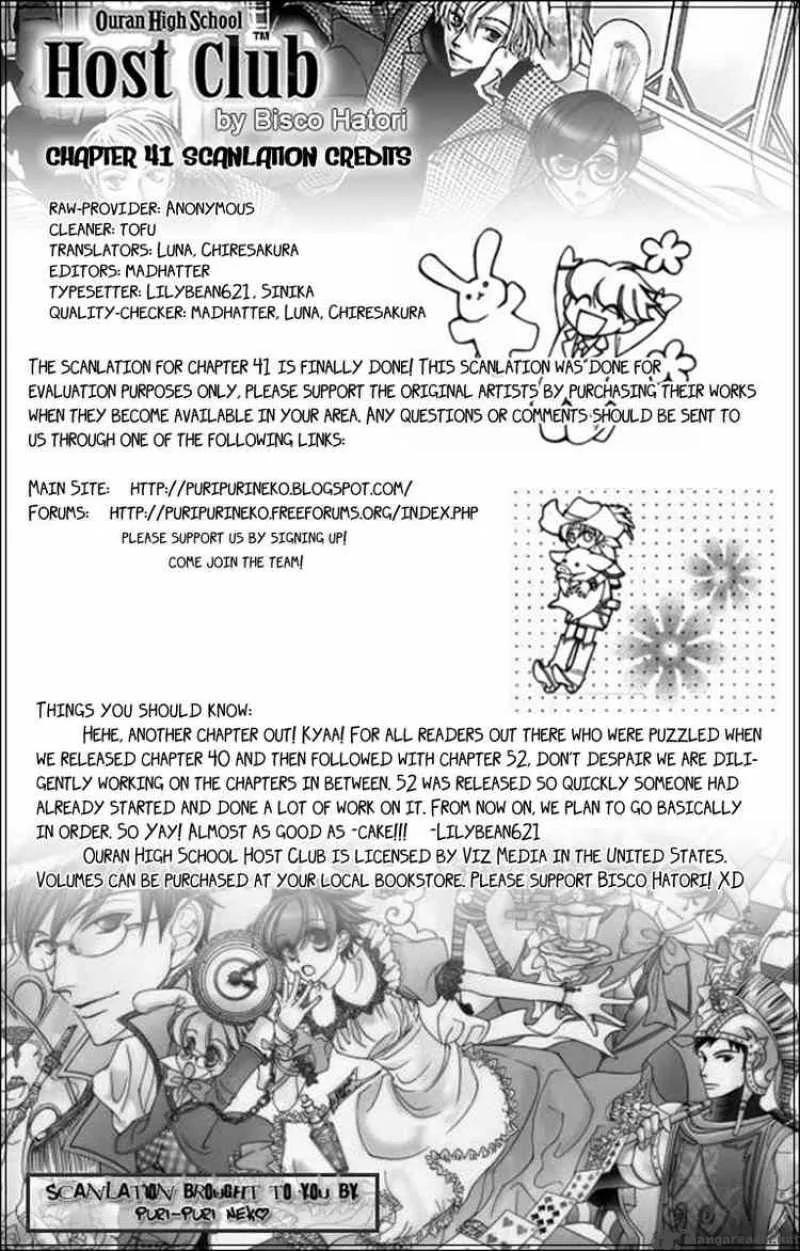 Ouran High School Host Club Chapter 41 page 34