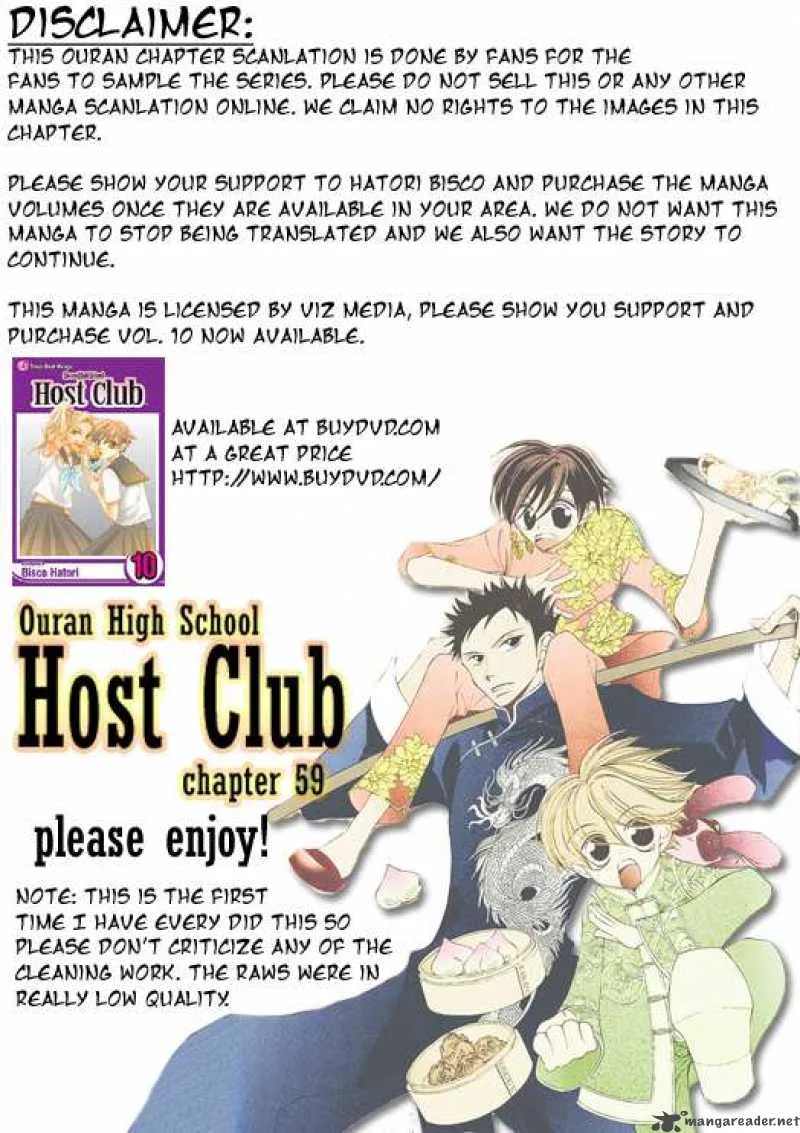 Ouran High School Host Club Chapter 59 page 1