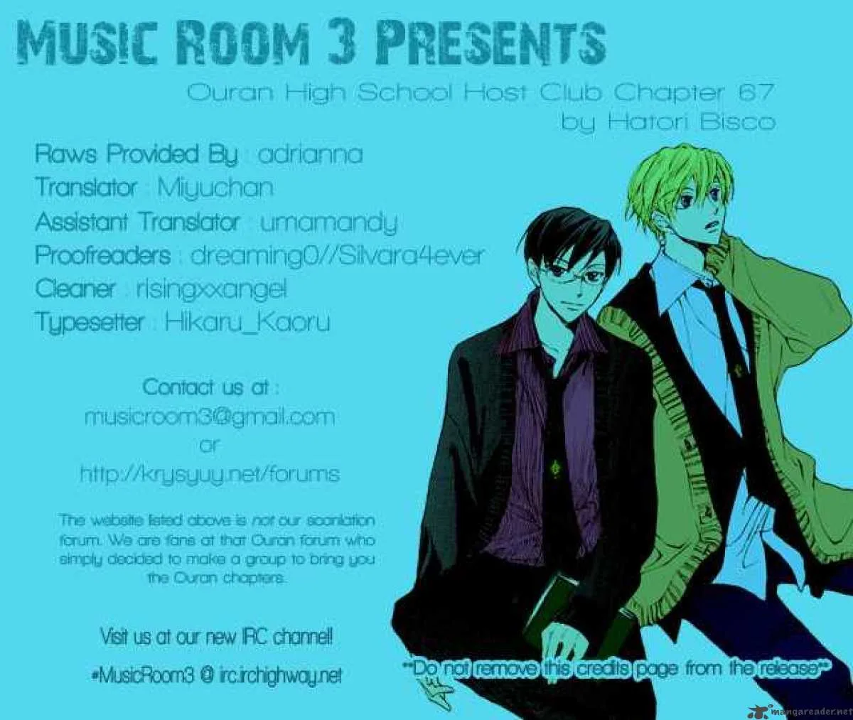 Ouran High School Host Club Chapter 67 page 31
