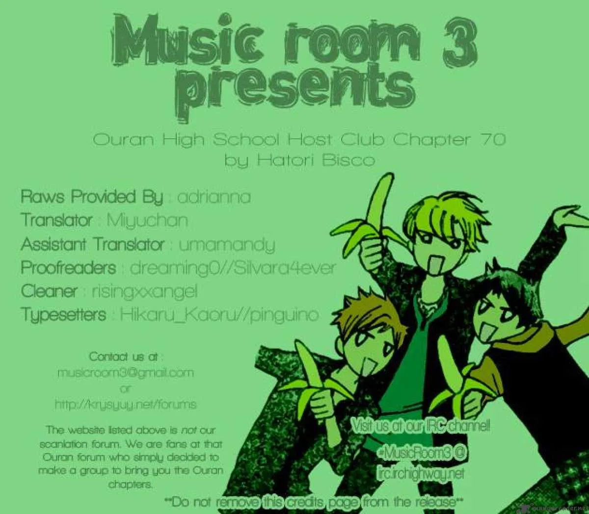 Ouran High School Host Club Chapter 70 page 32