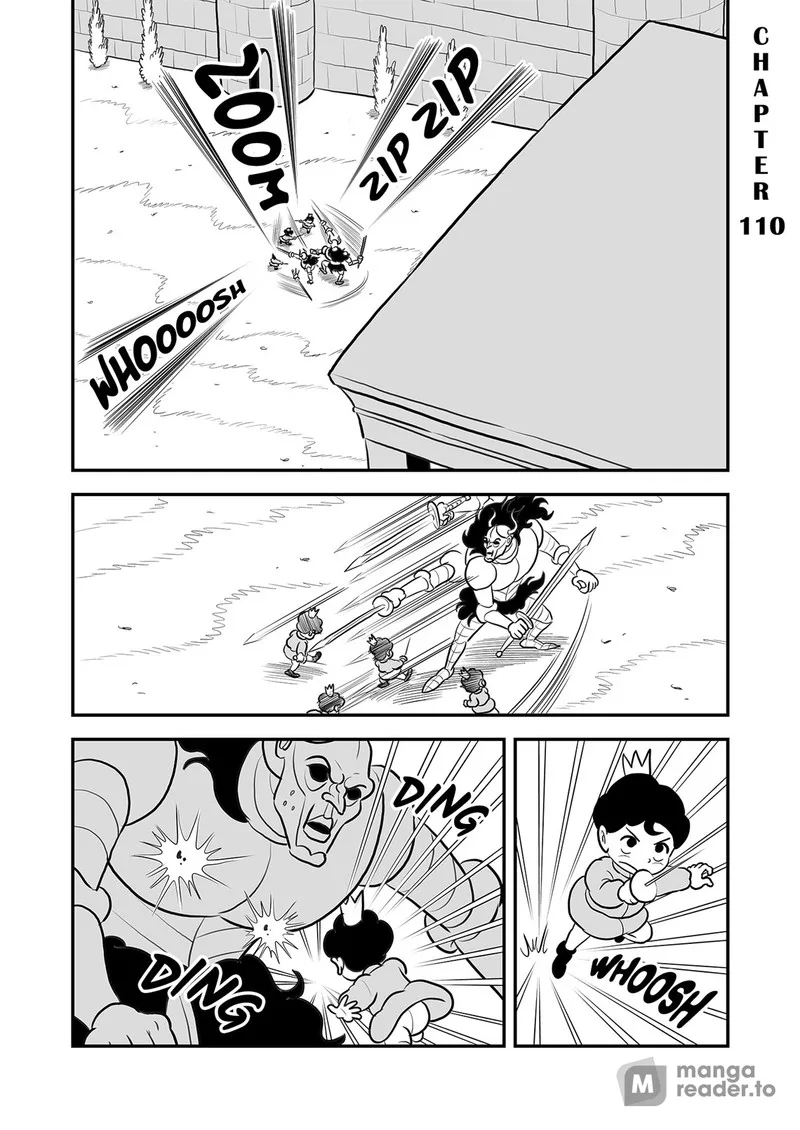 Ousama Ranking Chapter 110 page 1