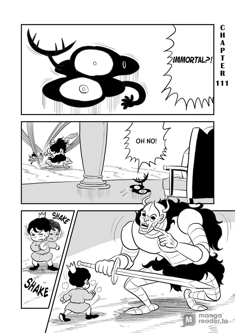 Ousama Ranking Chapter 111 page 1