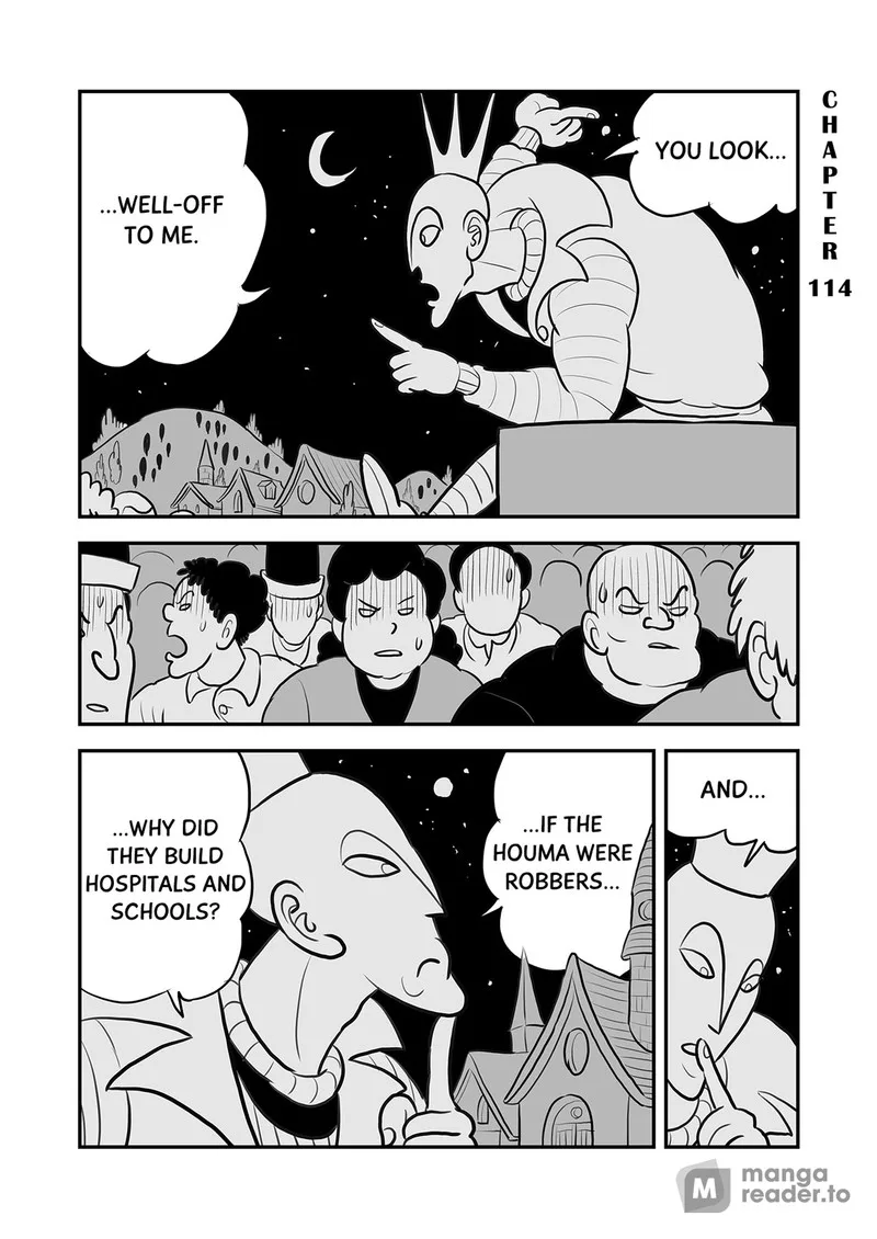 Ousama Ranking Chapter 114 page 1