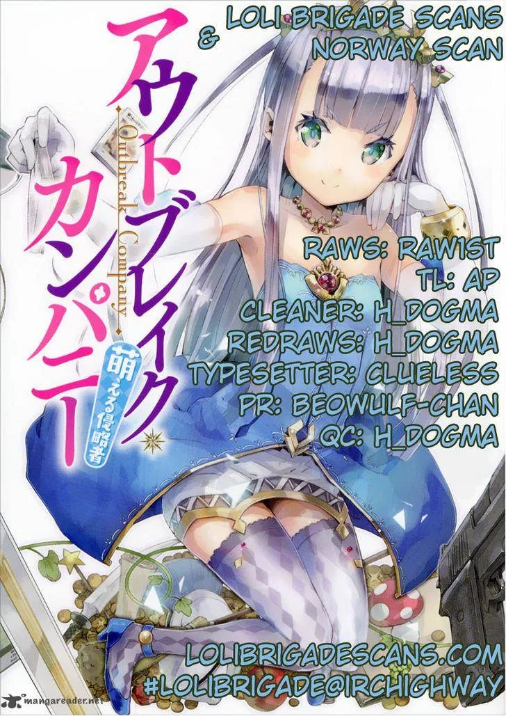 Outbreak Company - Moeru Shinryakusha Chapter 1 page 1