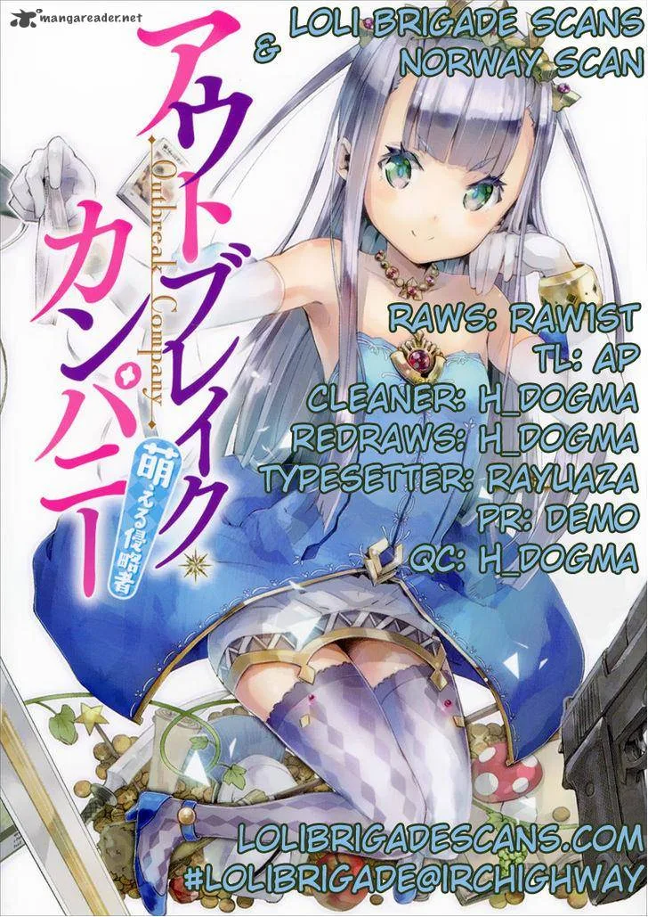 Outbreak Company - Moeru Shinryakusha Chapter 2 page 1