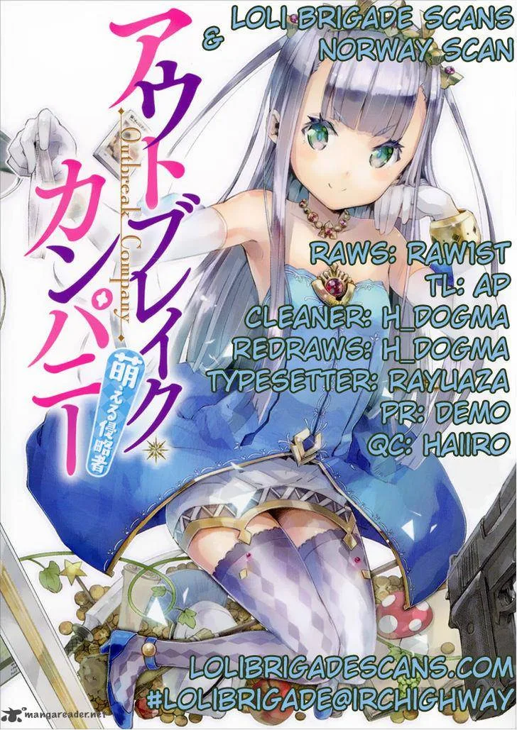 Outbreak Company - Moeru Shinryakusha Chapter 3 page 1