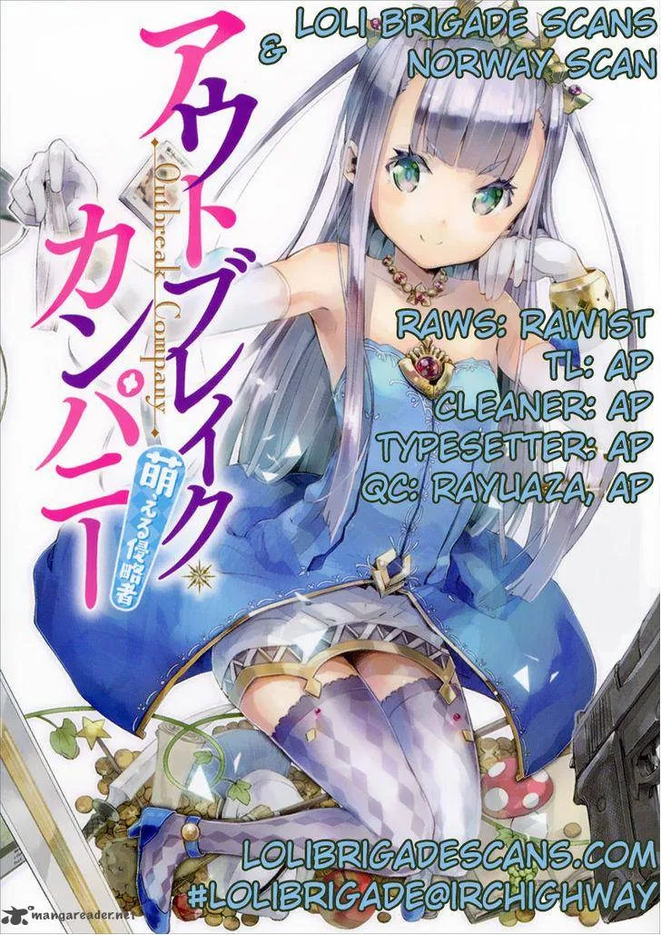 Outbreak Company - Moeru Shinryakusha Chapter 6 page 1