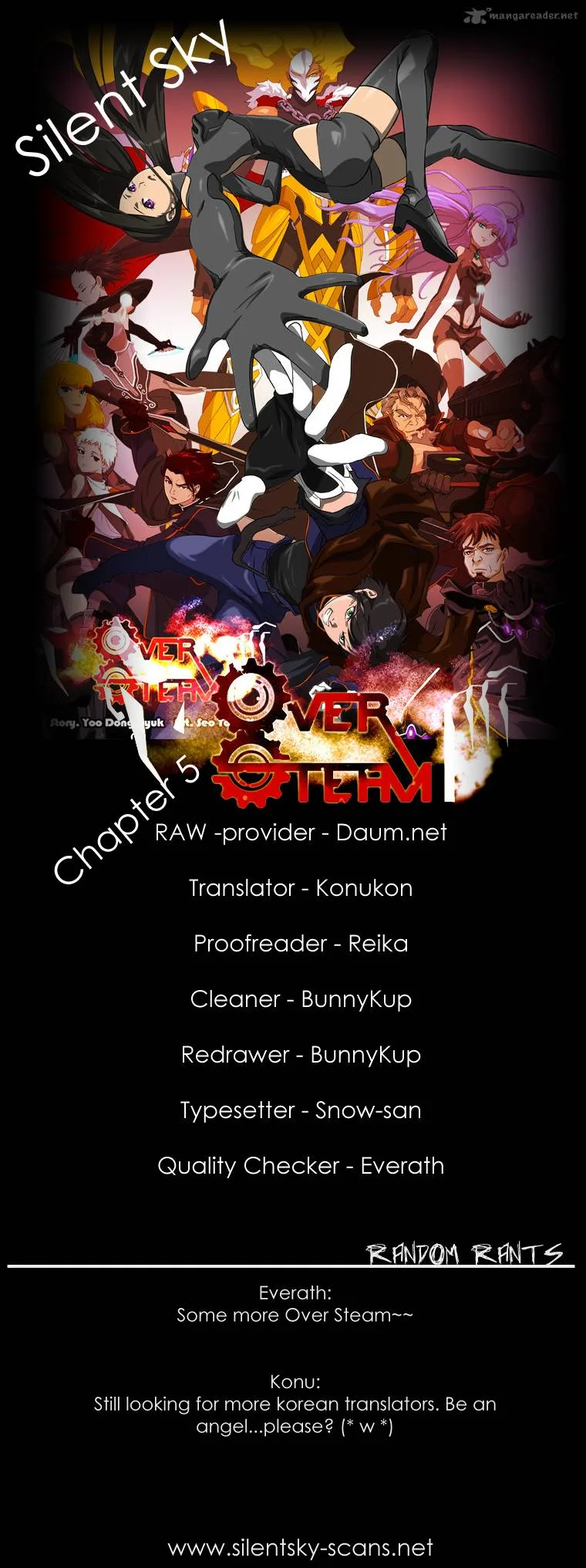 Over Steam Chapter 5 page 1