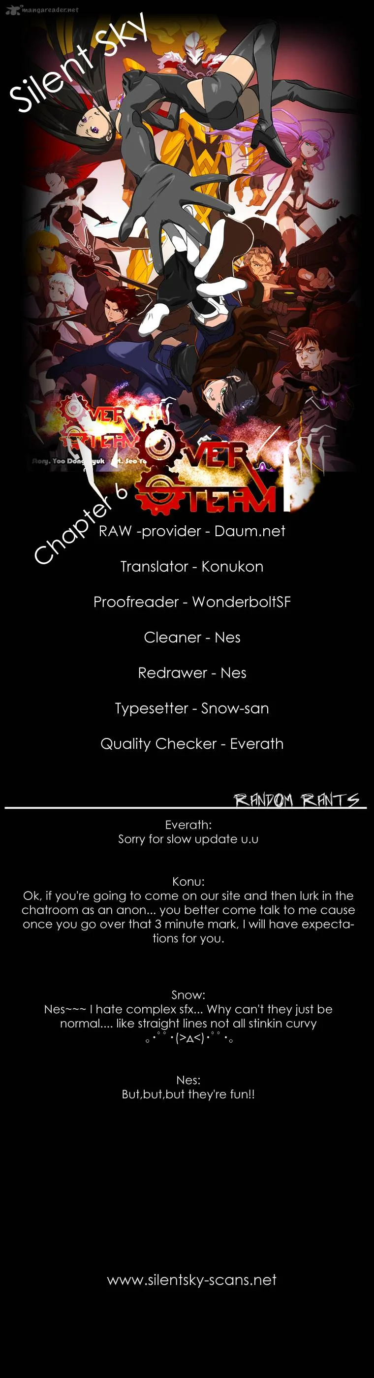 Over Steam Chapter 6 page 1