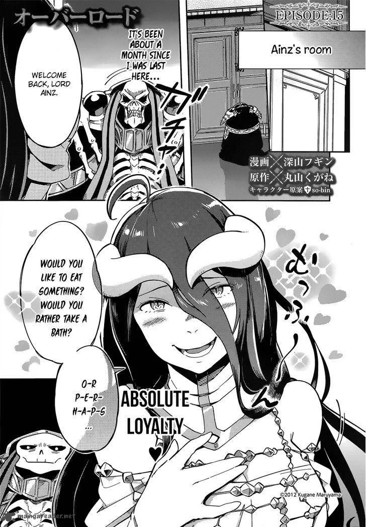 Overlord Chapter 15 page 1