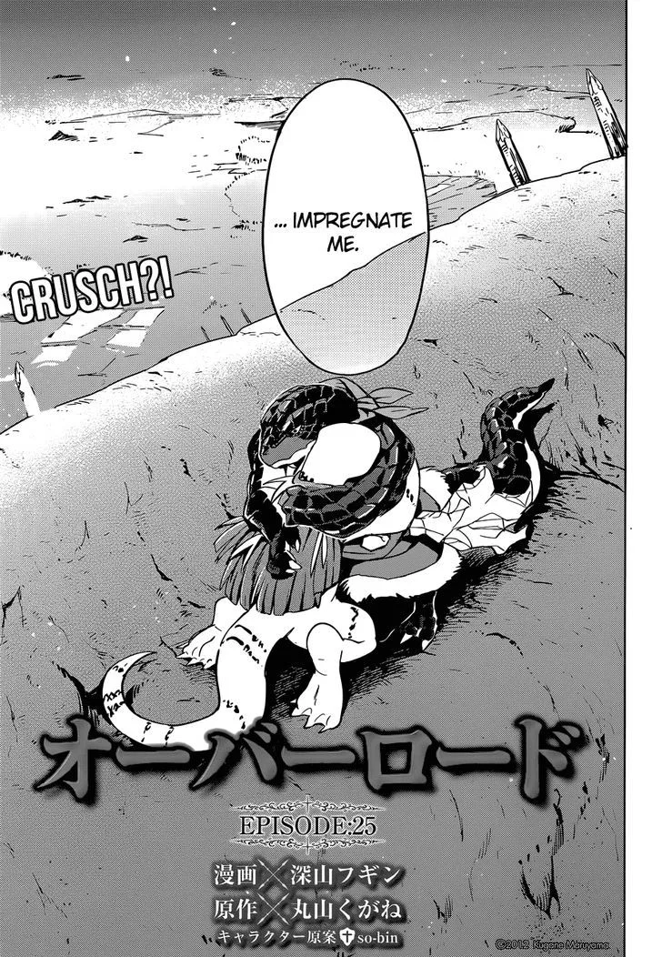 Overlord Chapter 25 page 1