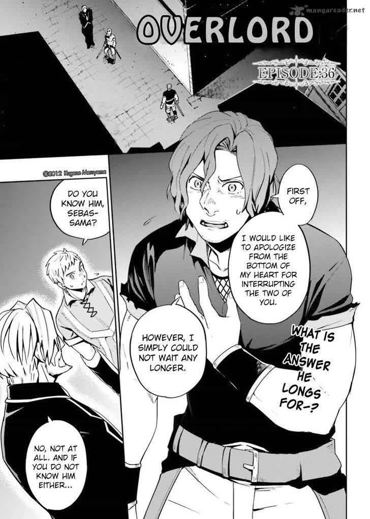 Overlord Chapter 36 page 1