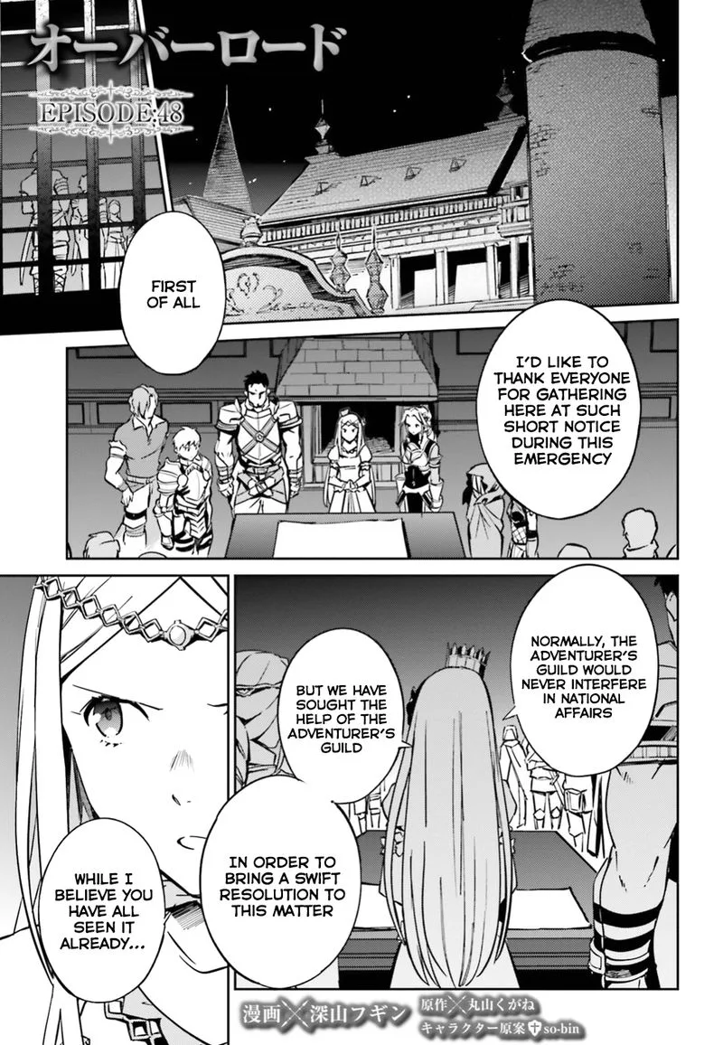 Overlord Chapter 48 page 1