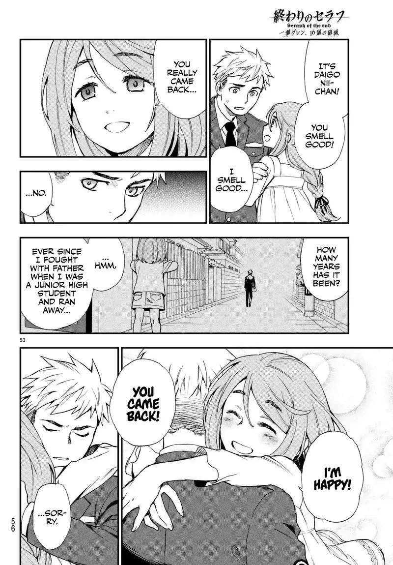 Owari no Seraph: Ichinose Guren, 16-sai no Catastrophe Chapter 1 page 54