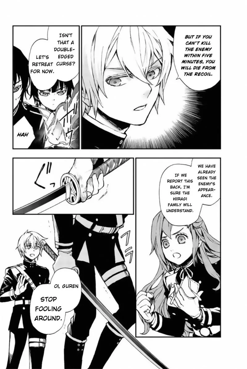 Owari no Seraph: Ichinose Guren, 16-sai no Catastrophe Chapter 11 page 8