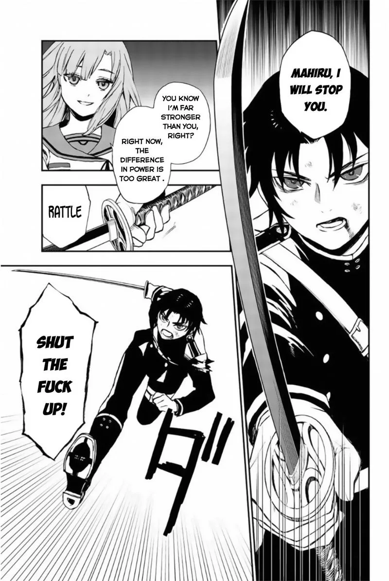 Owari no Seraph: Ichinose Guren, 16-sai no Catastrophe Chapter 12 page 13
