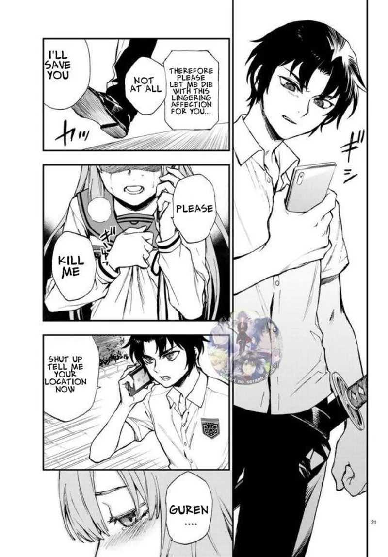 Owari no Seraph: Ichinose Guren, 16-sai no Catastrophe Chapter 17 page 21