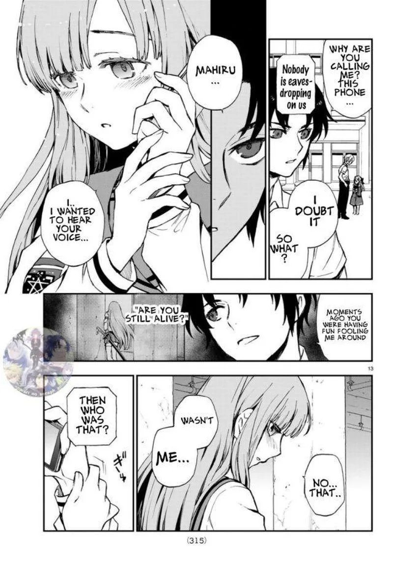 Owari no Seraph: Ichinose Guren, 16-sai no Catastrophe Chapter 17 page 13