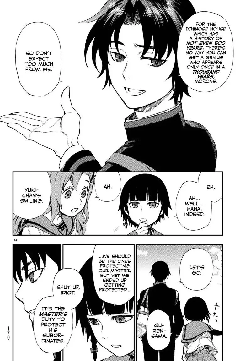 Owari no Seraph: Ichinose Guren, 16-sai no Catastrophe Chapter 2 page 14