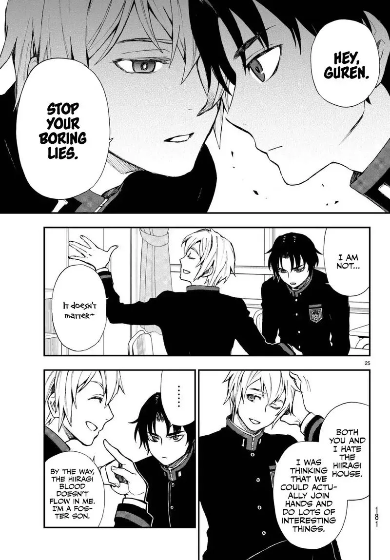 Owari no Seraph: Ichinose Guren, 16-sai no Catastrophe Chapter 2 page 25