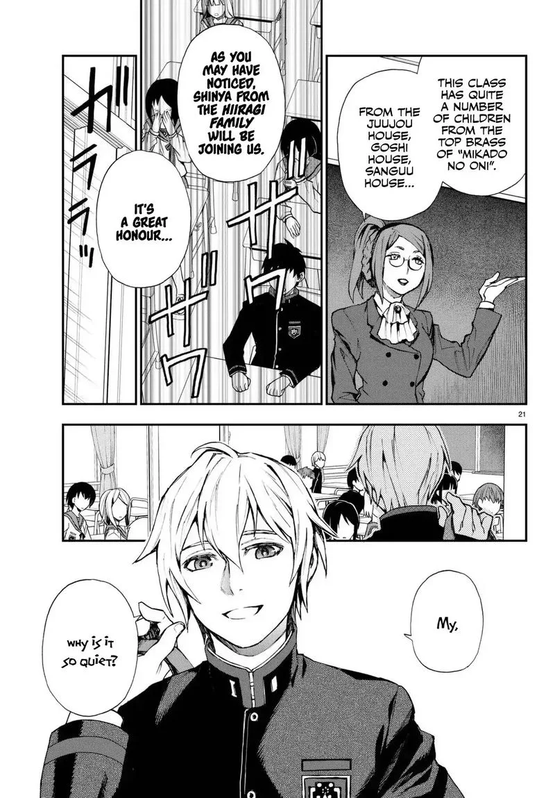 Owari no Seraph: Ichinose Guren, 16-sai no Catastrophe Chapter 2 page 21