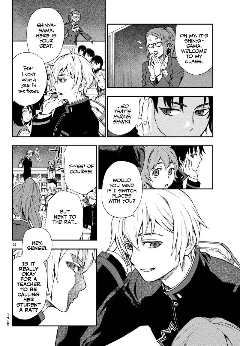 Owari no Seraph: Ichinose Guren, 16-sai no Catastrophe Chapter 2 page 22