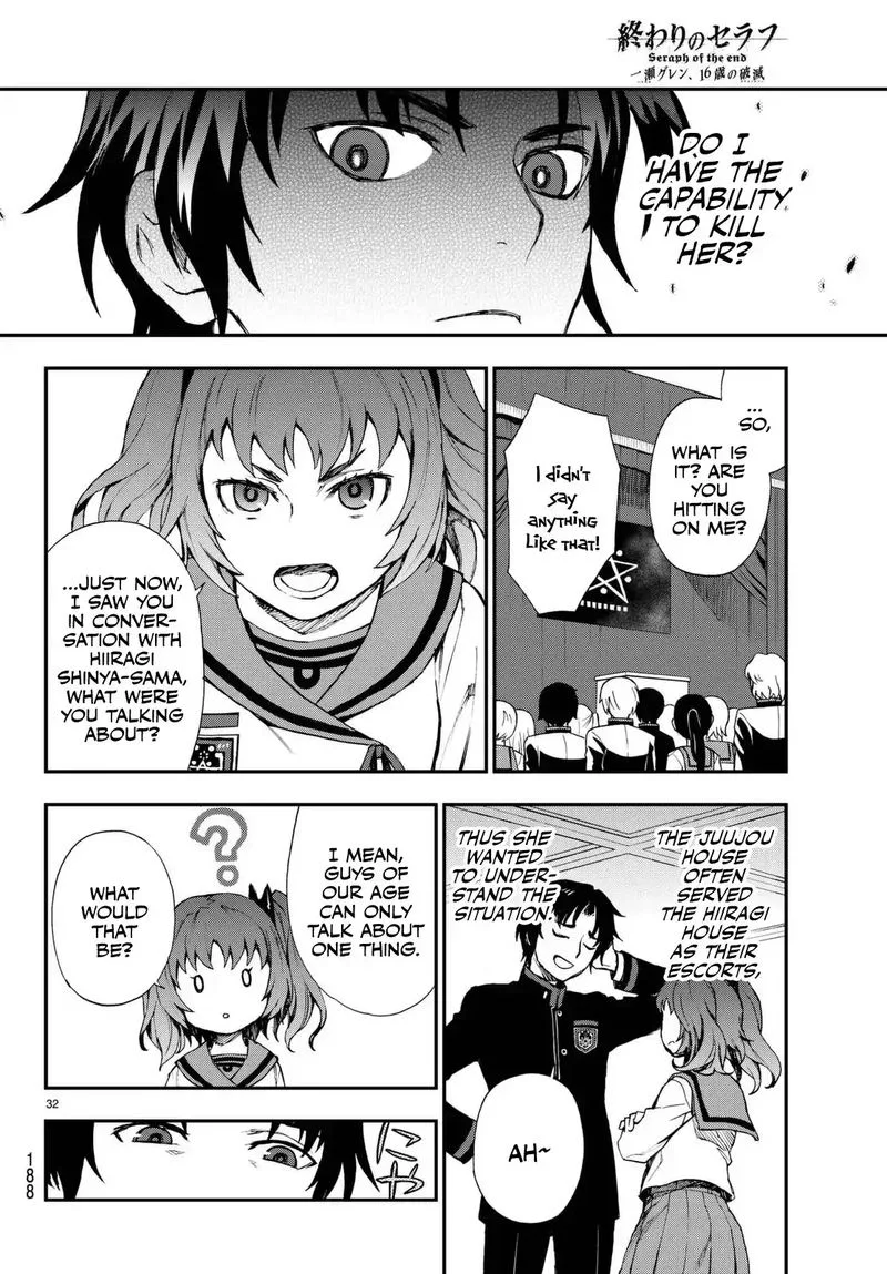 Owari no Seraph: Ichinose Guren, 16-sai no Catastrophe Chapter 2 page 32