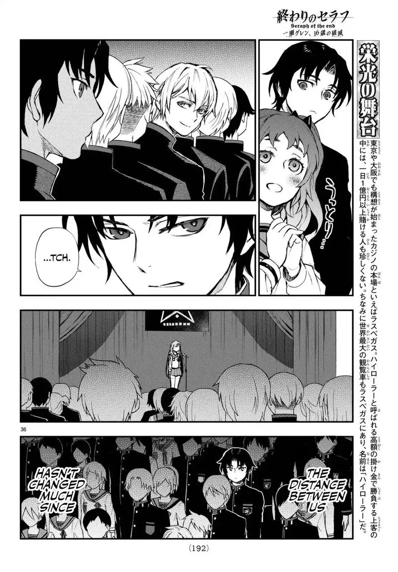 Owari no Seraph: Ichinose Guren, 16-sai no Catastrophe Chapter 2 page 36