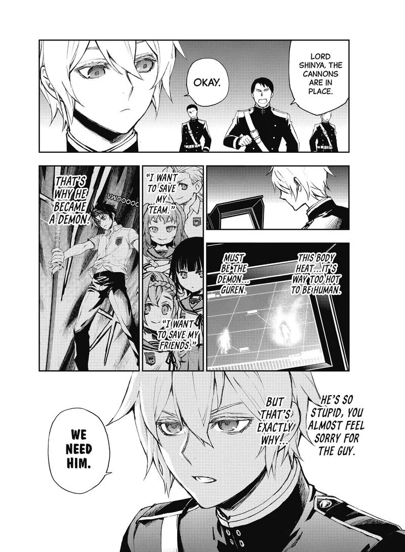 Owari no Seraph: Ichinose Guren, 16-sai no Catastrophe Chapter 23 page 3