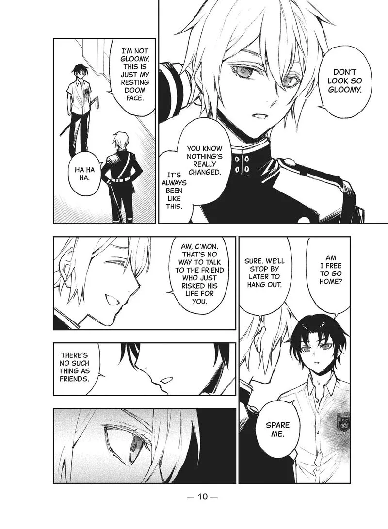 Owari no Seraph: Ichinose Guren, 16-sai no Catastrophe Chapter 26 page 11