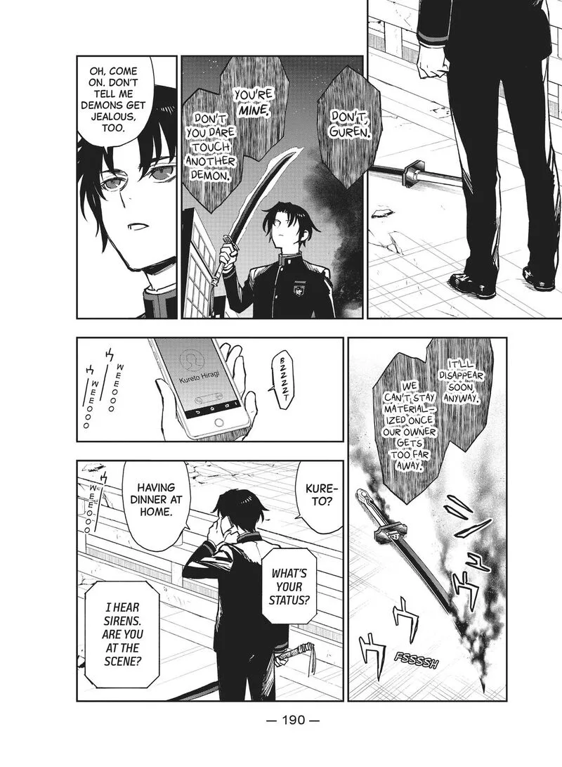 Owari no Seraph: Ichinose Guren, 16-sai no Catastrophe Chapter 30 page 8