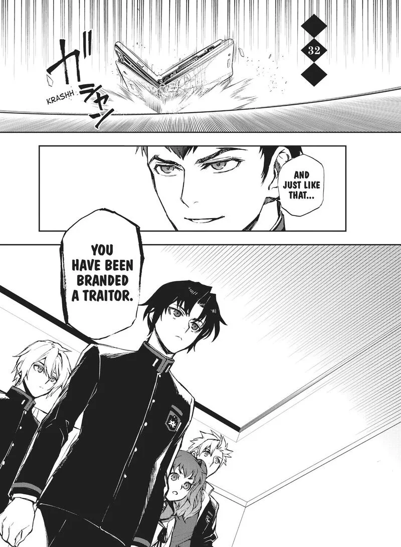 Owari no Seraph: Ichinose Guren, 16-sai no Catastrophe Chapter 32 page 1