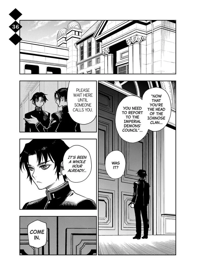 Owari no Seraph: Ichinose Guren, 16-sai no Catastrophe Chapter 36 page 1