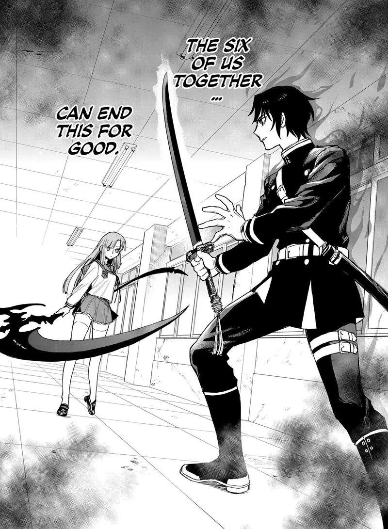 Owari no Seraph: Ichinose Guren, 16-sai no Catastrophe Chapter 38 page 32