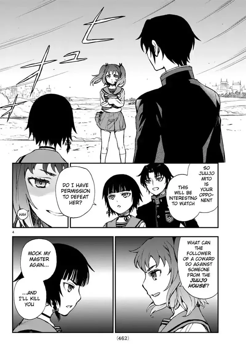Owari no Seraph: Ichinose Guren, 16-sai no Catastrophe Chapter 4 page 4
