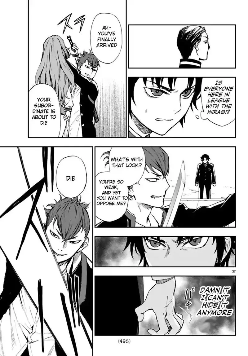 Owari no Seraph: Ichinose Guren, 16-sai no Catastrophe Chapter 4 page 37