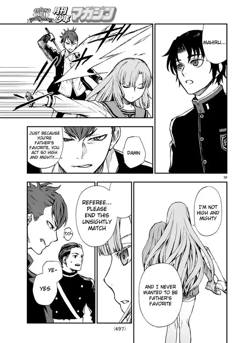 Owari no Seraph: Ichinose Guren, 16-sai no Catastrophe Chapter 4 page 39