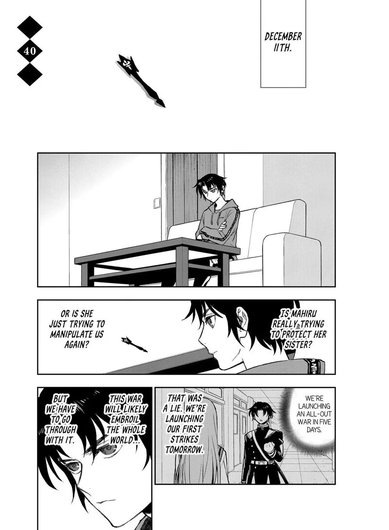 Owari no Seraph: Ichinose Guren, 16-sai no Catastrophe Chapter 40 page 1