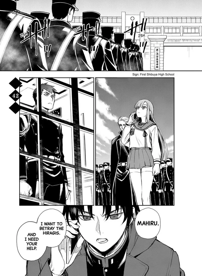 Owari no Seraph: Ichinose Guren, 16-sai no Catastrophe Chapter 42 page 1