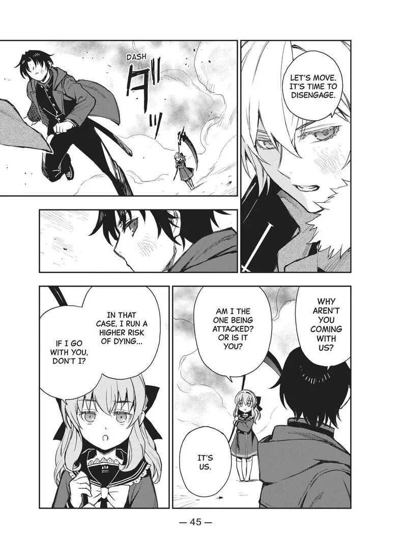 Owari no Seraph: Ichinose Guren, 16-sai no Catastrophe Chapter 43 page 46