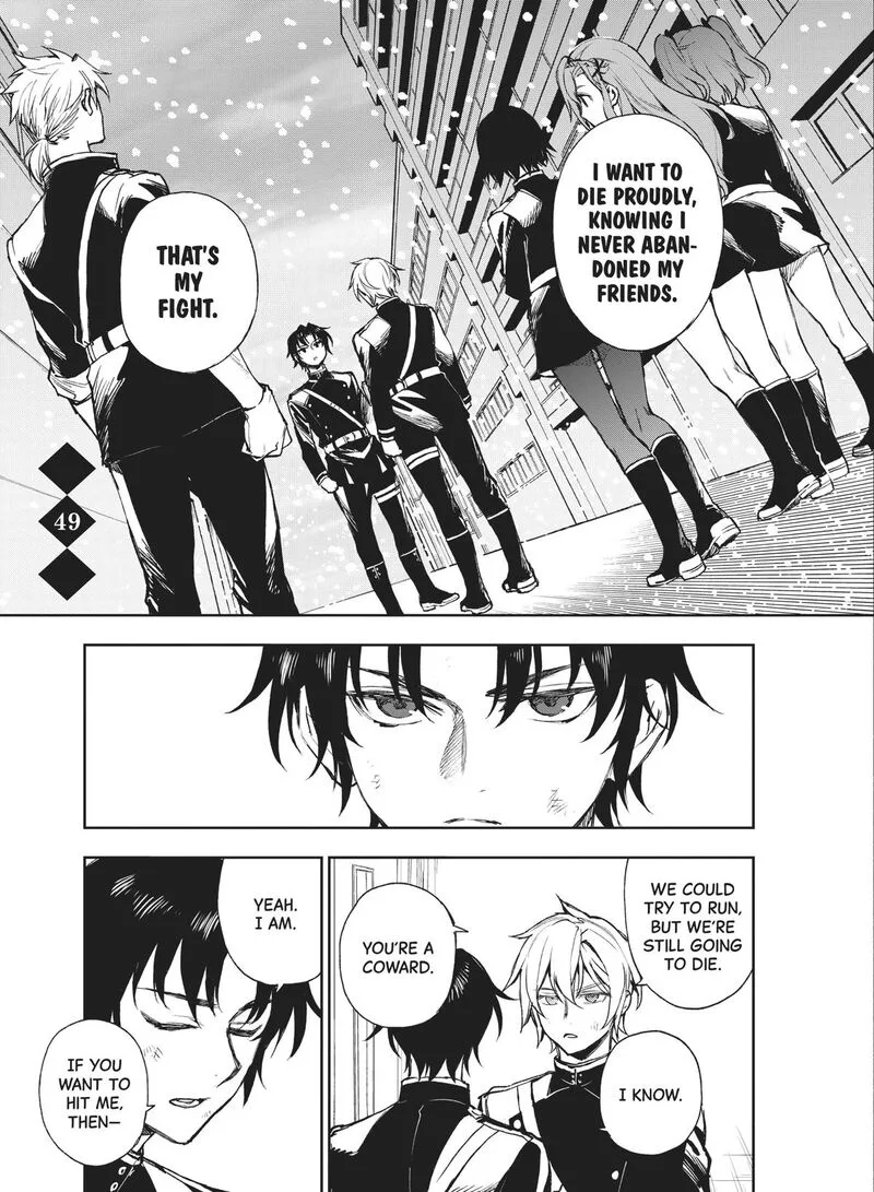 Owari no Seraph: Ichinose Guren, 16-sai no Catastrophe Chapter 49 page 1