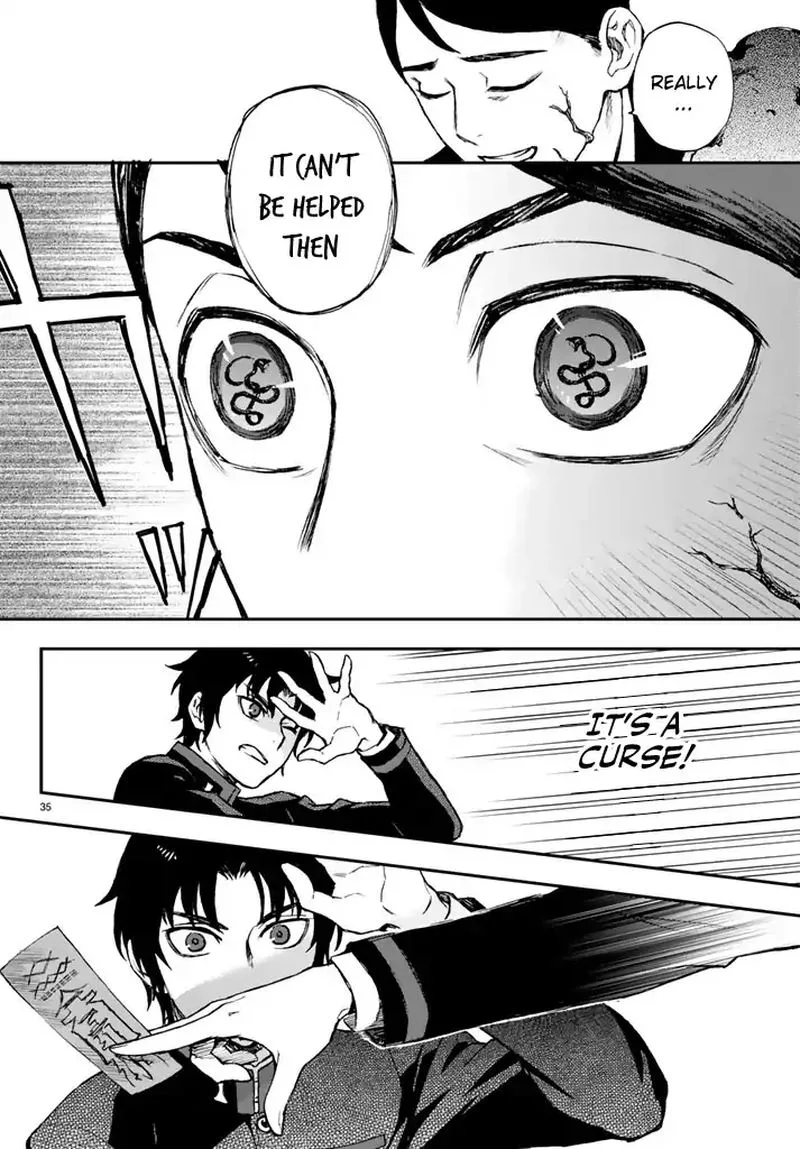 Owari no Seraph: Ichinose Guren, 16-sai no Catastrophe Chapter 5 page 35