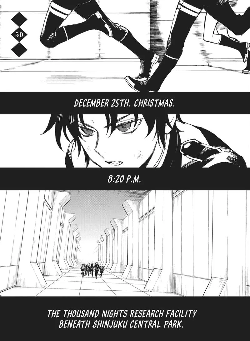 Owari no Seraph: Ichinose Guren, 16-sai no Catastrophe Chapter 50 page 1