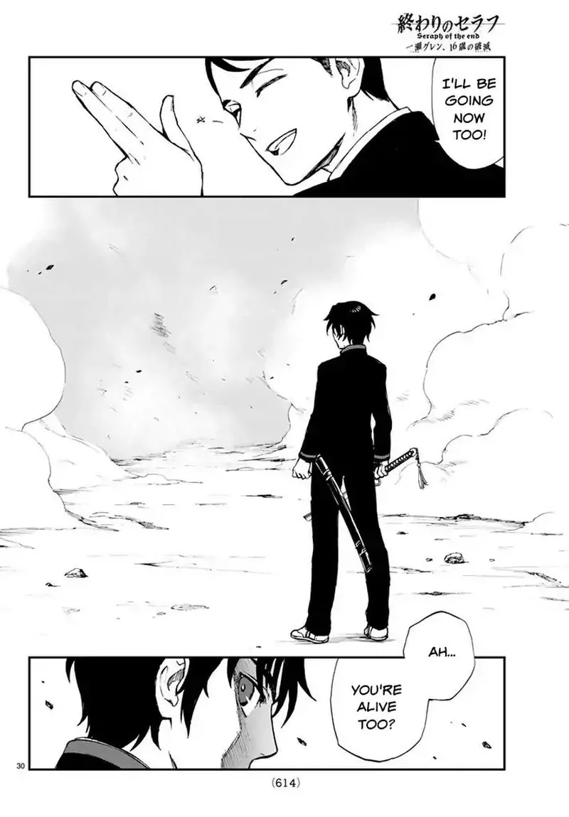 Owari no Seraph: Ichinose Guren, 16-sai no Catastrophe Chapter 6 page 30