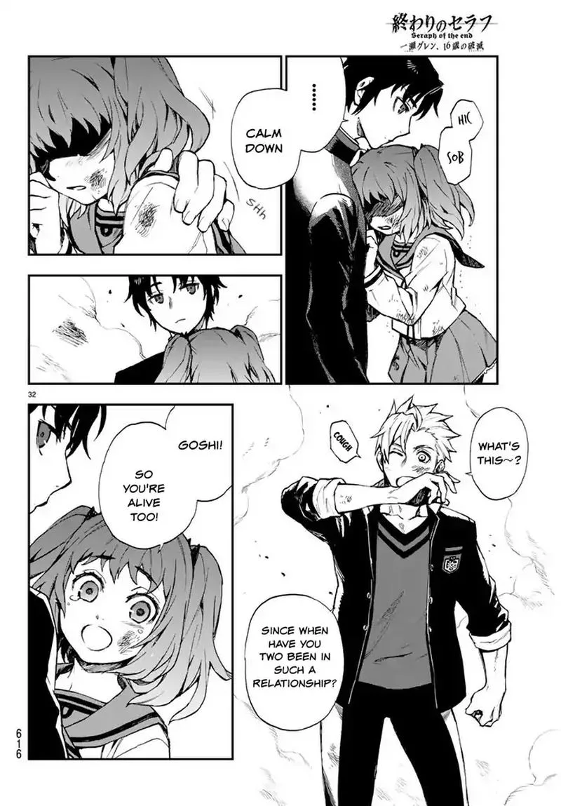 Owari no Seraph: Ichinose Guren, 16-sai no Catastrophe Chapter 6 page 32