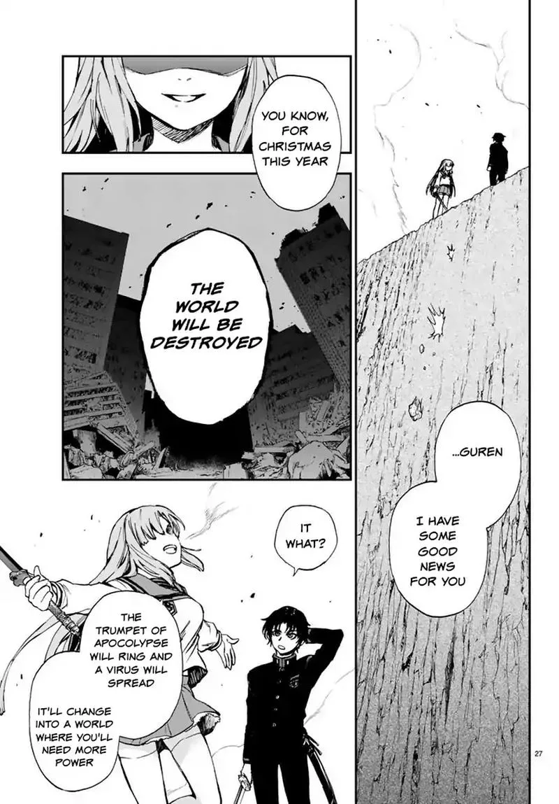 Owari no Seraph: Ichinose Guren, 16-sai no Catastrophe Chapter 6 page 27